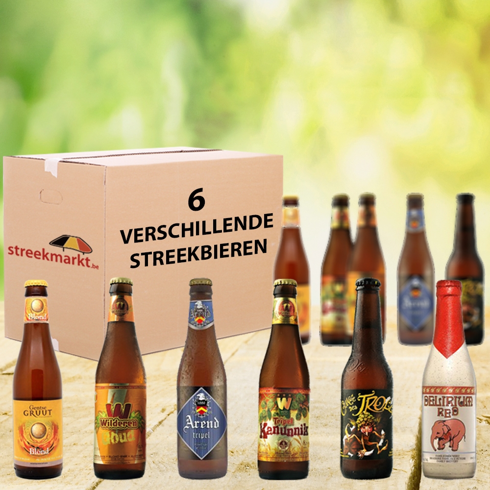 Coffret 6 bières Belges - RB-and-Beer