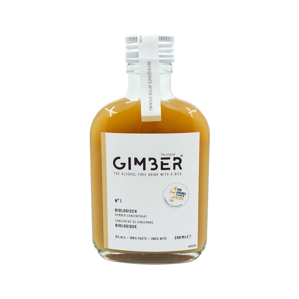 Concentré de gingembre biologique Gimber - Les Raffineurs