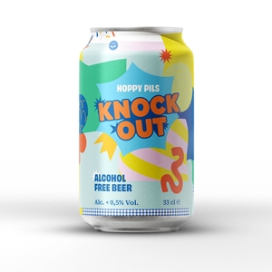 Afbeelding van Knock Out Hoppy Pils - Alcohol vrij / glutenvrij