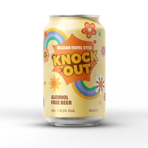 Afbeelding van Knock Out - Belgian Tripel Style - alcoholvrij